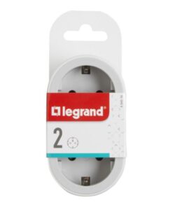 ΠΟΛΥΠΡ 2 ΦΙΣ ΣΟΥΚΟ ΣΕ ΕΥΘΕΙΑ ΛΕΥΚΟ/ΓΚΡΙ LEGRAND – 694516