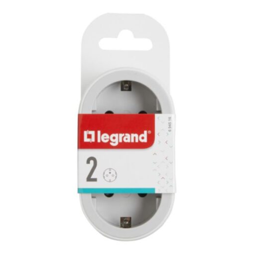 ΠΟΛΥΠΡ 2 ΦΙΣ ΣΟΥΚΟ ΣΕ ΕΥΘΕΙΑ ΛΕΥΚΟ/ΓΚΡΙ LEGRAND – 694516