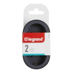 ΠΟΛΥΠΡΙΖΟ 2 ΦΙΣ ΣΟΥΚΟ ΣΕ ΕΥΘΕΙΑ ΜΑΥΡΟ LEGRAND – 694517