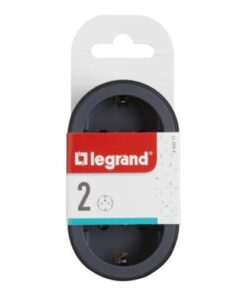 ΠΟΛΥΠΡΙΖΟ 2 ΦΙΣ ΣΟΥΚΟ ΣΕ ΕΥΘΕΙΑ ΜΑΥΡΟ LEGRAND – 694517