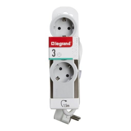 ΠΟΛΥΠΡ STD 3 ΣΟΥΚΟ ΚΑΛ 1,5M ΛΕΥΚΟ/ΓΚΡΙ LEGRAND – 694549