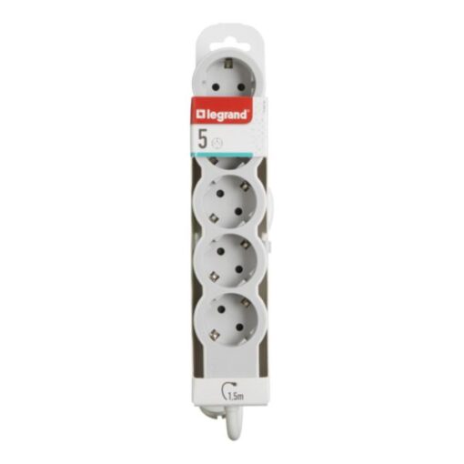 ΠΟΛΥΠΡ STD 5 ΣΟΥΚΟ ΚΑΛ 1,5M ΛΕΥΚΟ/ΓΚΡΙ LEGRAND – 694555