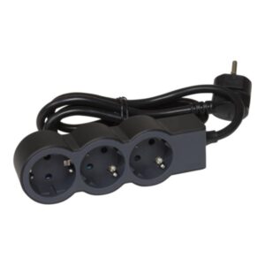 ΠΟΛΥΠΡΙΖΟ STD 3 ΣΟΥΚΟ ΚΑΛ 5M ΜΑΥΡΟ LEGRAND – 694568