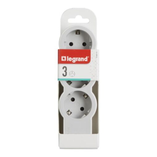 ΠΟΛΥΠΡ STD 3 ΣΟΥΚΟ ΧΩΡΙΣ ΚΑΛ ΛΕΥΚΟ/ΓΚΡΙ LEGRAND – 694573
