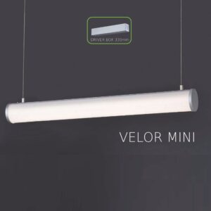 Κρεμαστό Γραμμικό Φωτιστικό Κυλινδρικό VELOR MINI 37-198cm ACA
