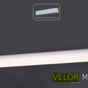 Κρεμαστό Γραμμικό Φωτιστικό Κυλινδρικό VELOR MINI 37-198cm ACA