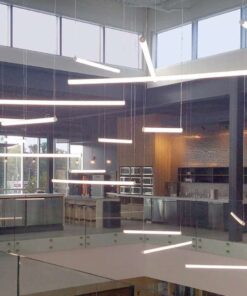 Κρεμαστό Γραμμικό Φωτιστικό Κυλινδρικό VELOR MINI 37-198cm ACA