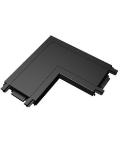 ΣΥΝΔΕΣΜΟΣ ΜΑΓΝΗΤΙΚΗΣ ΡΑΓΑΣ ULTRA SLIM ΓΩΝΙΑ ΜΑΥΡΟΣ EUROLAMP – 145-59554
