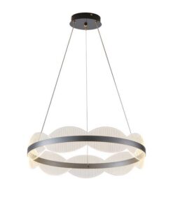 ΦΩΤΙΣΤΙΚΟ ΚΡΕΜΑΣΤΟ ΑΚΡΥΛΙΚΟ ΣΤΡΟΓΓΥΛΟ LED 60W 5400Lm 3000K Φ600mm ΑΣΗΜΙ ARTE ILLUMINA TORINO EUROLAMP – 144-15044