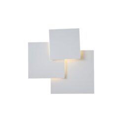 ΦΩΤΙΣΤΙΚΟ TOIXOY LED 16W 1400Lm 3000Κ 450X440mm ΛΕΥΚΟ ARTE ILLUMINA THALIA EUROLAMP – 144-58024