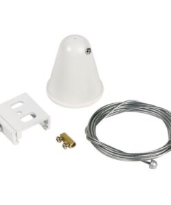 ΝΤΙΖΑ ΦΩΤΙΣΤΙΚΟΥ ΜΕ ΡΟΖΕΤΑ 2m (4P) ΛΕΥΚΗ EUROLAMP – 145-59124