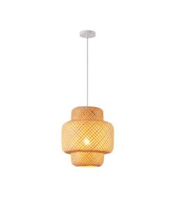 ΦΩΤΙΣΤΙΚΟ ΚΡΕΜΑΣΤΟ BAMBOO 1XE27 310X310X350mm ARTE ILLUMINA AVRA EUROLAMP – 144-33086