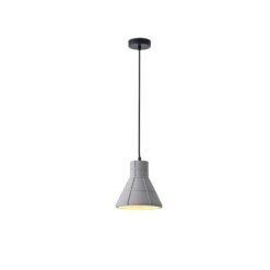 ΦΩΤΙΣΤΙΚΟ ΚΡΕΜΑΣΤΟ ΤΣΙΜΕΝΤΟ ΓΚΡΙ 1xΕ27 200X200X210mm ARTE ILLUMINA ARME EUROLAMP – 144-50007