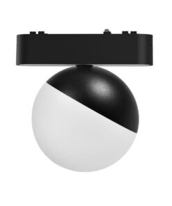 ΦΩΤΙΣΤΙΚΟ ΣΦΑΙΡΙΚΟΜΑΓΝΗΤΙΚΗΣ ΡΑΓΑΣ ULTRA SLIM Φ100mm 10W 3CCT ΜΕ TRIAC EUROLAMP – 145-59511