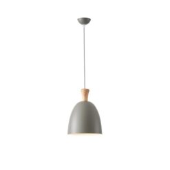 ΦΩΤΙΣΤΙΚΟ ΚΡΕΜΑΣΤΟ ΜΕΤΑΛΛΟ 1XΕ27 230X230mm ΓΚΡΙ ARTE ILLUMINA SIMPLO EUROLAMP – 144-24121