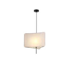 ΦΩΤΙΣΤΙΚΟ ΚΡΕΜΑΣΤΟ ΥΦΑΣΜΑ  1XΕ27  Φ480Χ900mm ΜΠΕΖ ARTE ILLUMINA TOSCANY EUROLAMP – 144-33064