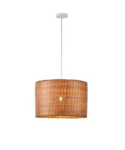 ΦΩΤΙΣΤΙΚΟ ΚΡΕΜΑΣΤΟ BAMBOO 1XE27 400Χ400X270mm ARTE ILLUMINA JUTE EUROLAMP – 144-33098