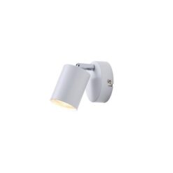 ΣΠΟΤ ΜΕΤΑΛΛΙΚΟ 1XGU10 135X80X95mm ΛΕΥΚΟ ARTE ILLUMINA OLYMP EUROLAMP – 145-25226