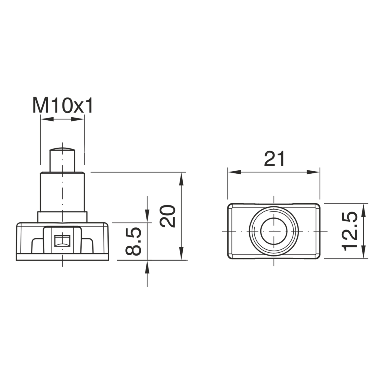 ΔΙΑΚΟΠΤAKI ΠΑΤΗΤΟ ΜΑΥΡΟ ΜΑΚΡΥΛΑΙΜΟ CUBALUX – 2-CL010353
