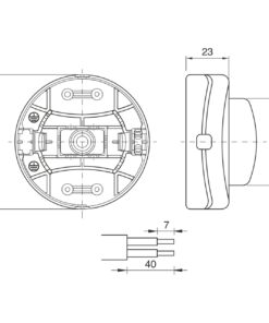 ΔΙΑΚΟΠΤΗΣ ΠΟΔΙΟΥ ΜΑΥΡΟΣ CUBALUX – 2-CL010356
