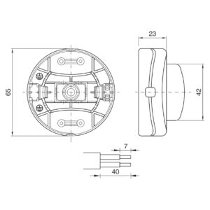 ΔΙΑΚΟΠΤΗΣ ΠΟΔΙΟΥ ΛΕΥΚΟΣ CUBALUX – 2-CL010357