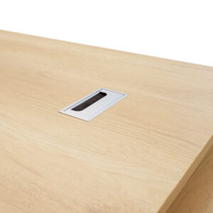 Γραφείο εργασίας επαγγελματικό Amazon pakoworld δεξιά γωνία χρώμα sonoma 180x160x76εκ – 069-000029