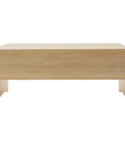 Γραφείο εργασίας επαγγελματικό Amazon pakoworld χρώμα sonoma 180x75x75εκ – 069-000035