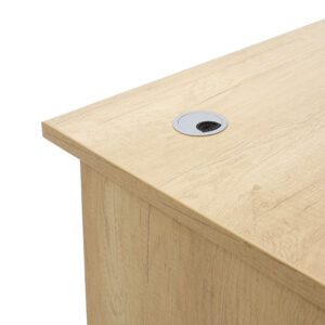 Γραφείο εργασίας επαγγελματικό Amazon pakoworld χρώμα sonoma 180x75x75εκ – 069-000035