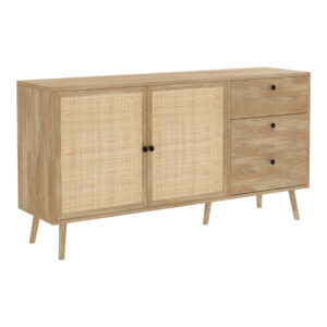 Μπουφές Oslo pakoworld sonoma 150x39x79εκ – 086-000004