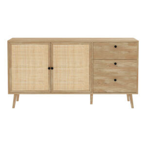 Μπουφές Oslo pakoworld sonoma 150x39x79εκ – 086-000004