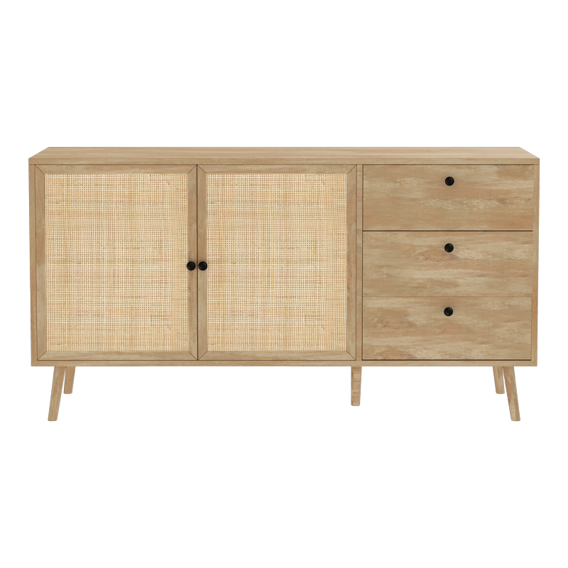 Μπουφές Oslo pakoworld sonoma 150x39x79εκ – 086-000004