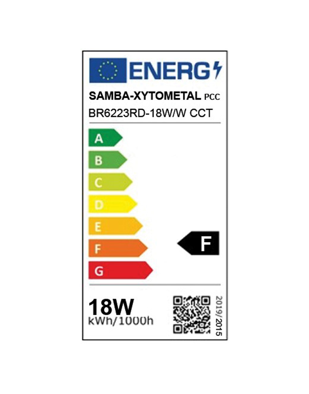 ΦΩΤΙΣΤΙΚΟ ΧΩΝΕΥΤΟ COB LED Φ165 18W 3000K-4000K-6000K 1620lm 120° AC85-265V ΑΛΟΥΜΙΝΙΟΥ ΛΕΥΚΟ UNIVERSE UNIVERSE – 1-U014793