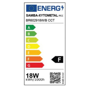 ΦΩΤΙΣΤΙΚΟ LED SLIM ΧΩΝΕΥΤΟ Φ217 18W 3000K-4000K-6000K 1620lm 120° AC85-265V ΑΛΟΥΜΙΝΙΟΥ ΜΑΥΡΟ UNIVERSE UNIVERSE – 1-U014816