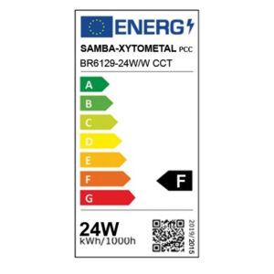 ΦΩΤΙΣΤΙΚΟ LED SLIM ΕΞΩΤΕΡΙΚΟ Φ300 24W 3000-4000-6000K 2160lm 120° AC85-265V ΑΛΟΥΜΙΝΙΟΥ ΛΕΥΚΟ UNIVERSE UNIVERSE – 1-U014823