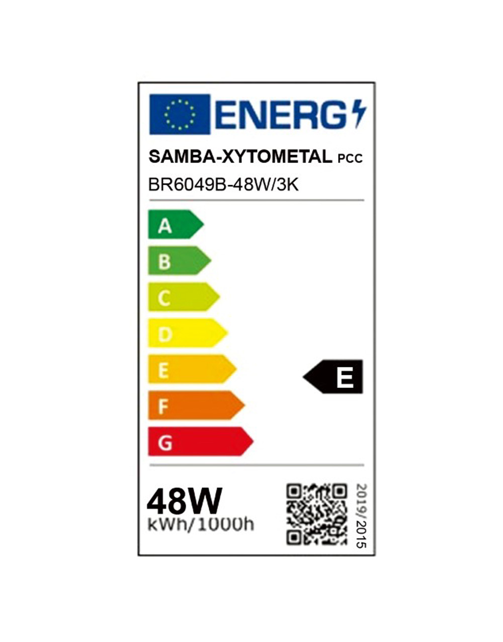 ΦΩΤΙΣΤΙΚΟ PANEL LED 60×60 48W 3000K 5090lm 120° AC100-240V BACKLIGHT ΑΛΟΥΜΙΝΙΟΥ ΛΕΥΚΟ PROFESSIONAL UNIVERSE UNIVERSE – 1-U014830