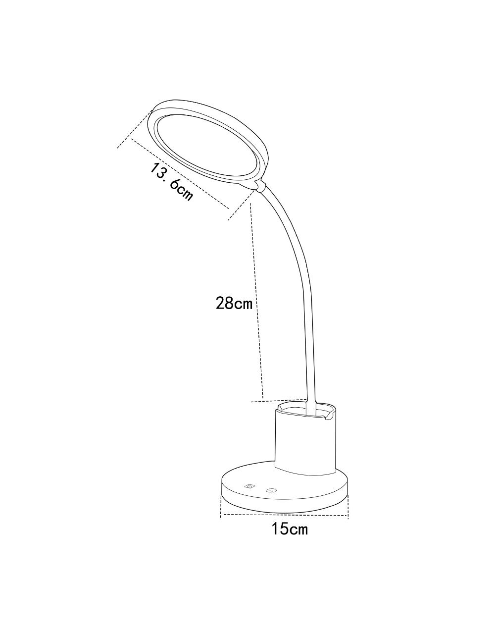 ΦΩΤΙΣΤΙΚΟ ΠΟΡΤΑΤΙΦ ΓΡΑΦΕΙΟΥ LED 10W DIM CCT 5 GRADE 550lm ΠΛΑΣΤΙΚΟ ΛΕΥΚΟ UNIVERSE UNIVERSE – 1-U015240