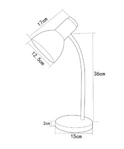ΦΩΤΙΣΤΙΚΟ ΠΟΡΤΑΤΙΦ ΓΡΑΦΕΙΟΥ E27 MAX 40W ΜΕΤΑΛΛΙΚΟ ΜΕ ΞΥΛΟ ΛΕΥΚΟ UNIVERSE UNIVERSE – 1-U015271
