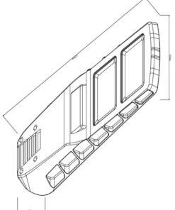 ΦΩΤΙΣΤΙΚΟ ΔΡΟΜΟΥ LED ME ΗΛΙΑΚΟ ΠΑΝΕΛ SMD PROFESSIONAL 120W 6500K 2420lm 130X60° IP65 ΜΑΥΡΟ UNIVERSE UNIVERSE – 1-U016193