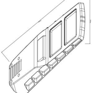 ΦΩΤΙΣΤΙΚΟ ΔΡΟΜΟΥ LED ME ΗΛΙΑΚΟ ΠΑΝΕΛ SMD PROFESSIONAL 120W 6500K 2420lm 130X60° IP65 ΜΑΥΡΟ UNIVERSE UNIVERSE – 1-U016193