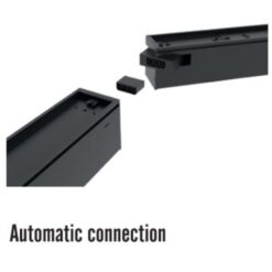 MODULAR ΓΡΑΜΜΙΚΟ ΦΩΤΙΣΤΙΚΟ LED 600x55x55 20W 3CCT (3000/4000/6500 K) 2400lm AC170-265V AΛΟΥΜΙΝΙΟΥ ΜΑΥΡΟ UNIVERSE UNIVERSE – 1-U016285