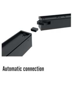 MODULAR ΓΡΑΜΜΙΚΟ ΦΩΤΙΣΤΙΚΟ LED 600x55x55 20W 3CCT (3000/4000/6500 K) 2400lm AC170-265V AΛΟΥΜΙΝΙΟΥ ΜΑΥΡΟ UNIVERSE UNIVERSE – 1-U016285