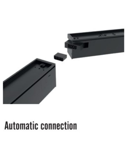 MODULAR ΓΡΑΜΜΙΚΟ ΦΩΤΙΣΤΙΚΟ LED 600x55x55 20W 3CCT (3000/4000/6500 K) 2400lm AC170-265V AΛΟΥΜΙΝΙΟΥ ΜΑΥΡΟ UNIVERSE UNIVERSE – 1-U016285