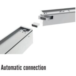 MODULAR ΓΡΑΜΜΙΚΟ ΦΩΤΙΣΤΙΚΟ LED 1500x55x55 50W 3CCT (3000/4000/6500 K) 6000lm AC170-265V AΛΟΥΜΙΝΙΟΥ ΛΕΥΚΟ UNIVERSE UNIVERSE – 1-U016339