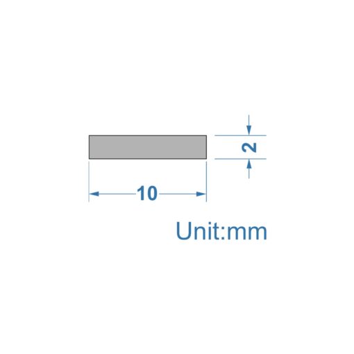 ΛΑΜΑ ΑΛΟΥΜΙΝΙΟΥ 10Χ2 CUBALUX – 2-CL130249