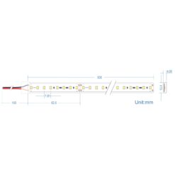 ΤΑΙΝΙΑ 6W IP67 24V IC 2700K CRI90 5M 128LED JAZZ CUBALUX – 2-CL132144