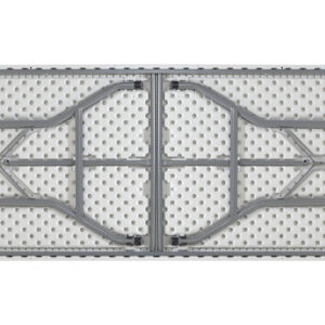 Τραπέζι catering-συνεδρίου Aprilia pakoworld λευκό μονοκόμματη επιφάνεια 183x76x74εκ – 142-000001