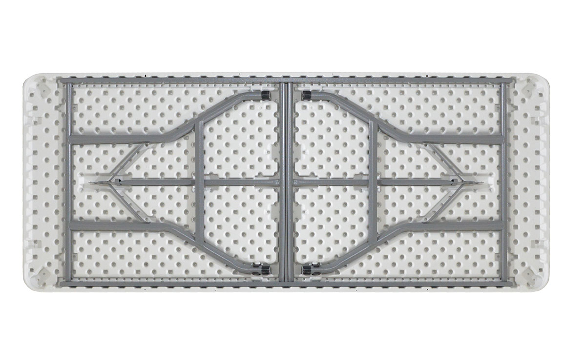 Τραπέζι catering-συνεδρίου Aprilia pakoworld λευκό μονοκόμματη επιφάνεια 183x76x74εκ – 142-000001