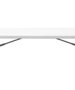 Τραπέζι catering-συνεδρίου Aprilia pakoworld λευκό μονοκόμματη επιφάνεια 183x76x74εκ – 142-000001