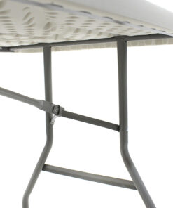 Τραπέζι catering-συνεδρίου Aprilia pakoworld λευκό μονοκόμματη επιφάνεια 183x76x74εκ – 142-000001