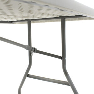 Τραπέζι catering-συνεδρίου Aprilia pakoworld λευκό μονοκόμματη επιφάνεια 183x76x74εκ – 142-000001